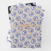 Standard Poodle Malerei White Original Dog Art Geschenkpapier Set (Beispiel)