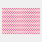 Standard Poodle Pink Dog Wrapping Paper Set Geschenkpapier Set (Vorderseite 2)