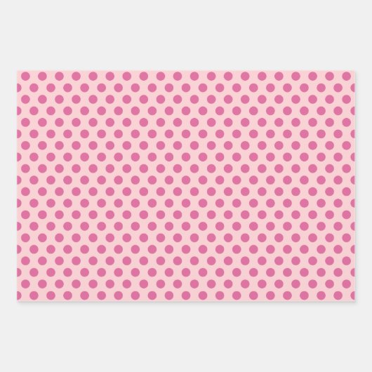 Standard Poodle Pink Dog Wrapping Paper Set Geschenkpapier Set (Vorderseite 2)