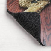 Standard Poodle Schlafen auf dem Boden Mousepad (Ecke)