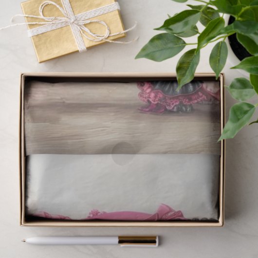 Standard Poodle Walking im Park Decoupage Seidenpapier (Geschenk)