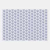 Standard Poodle White Painting - Original Dog Art Geschenkpapier Set (Vorderseite 2)