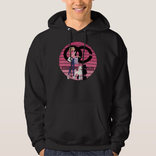 Standard Poodles Hoodie (Vorderseite)
