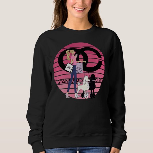 Standard Poodles Sweatshirt (Vorderseite)