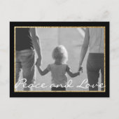 Standard Postcard Chanukah Gold Einladungspostkarte (Vorderseite)