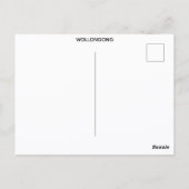 Standard postcard postkarte (Rückseite)
