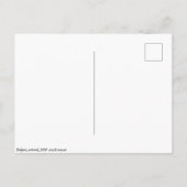 Standard Postkarte (Rückseite)