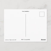 Standard Postkarte (Rückseite)