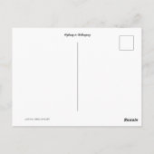 Standard Postkarte (Rückseite)