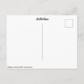 Standard Postkarte (Rückseite)