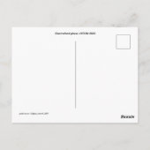 Standard Postkarte (Rückseite)