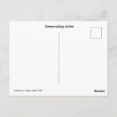 Standard Postkarte (Rückseite)