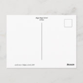 Standard Postkarte (Rückseite)