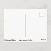 Standard-Postkartenhalsglanz Postkarte (Rückseite)