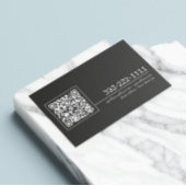 Standard-QR-Geschäftslogo Visitenkarte