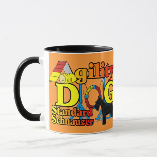 Standard_Schnauzer_Agility Tasse (Links)