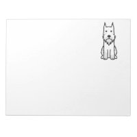 Standard Schnauzer Dog Cartoon