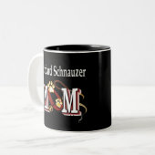 Standard Schnauzer Mama Tasse (Vorderseite Links)