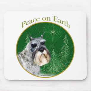 Standard Schnauzer Peace Mousepad