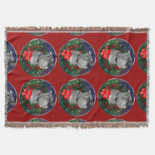 Standard Schnauzer Weihnachten Decke