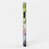 Standard Schnauzer Welpe im blühenden Garten - Case-Mate iPhone Hülle (Hinten/Rechts)