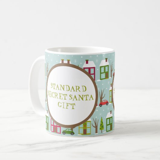 Standard Secret Santa Gift Kaffeetasse (Vorderseite Links)