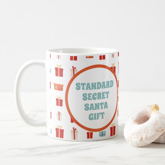 Standard Secret Santa Gift Kaffeetasse (Mit Donut)