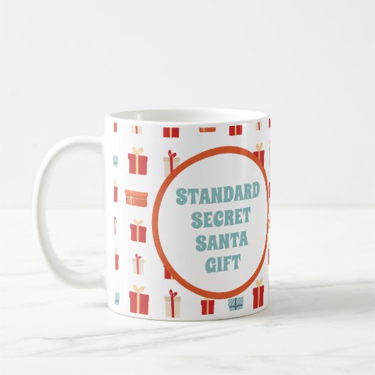 Standard Secret Santa Gift Kaffeetasse (Links)
