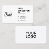 Standard Seidenmatt Visitenkarte (Vorne/Hinten)