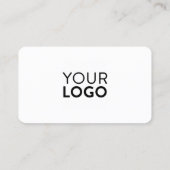 Standard Seidenmatt Visitenkarte (Rückseite)