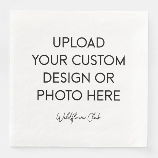 Standard-Tischserviette - 20 cm Serviette (Vorderseite)