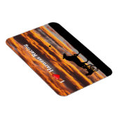 Standard Trotting Racehorse Flexible Magnet (Rechte Seite)