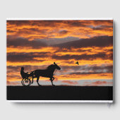 Standard-Trotting-Racehorse-Gästebuch Gästebuch (Rückseite)