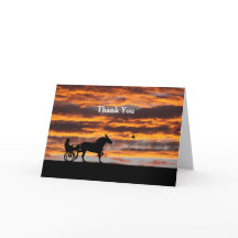 Standard-Trotting-Racehorse-Grußkarte