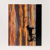 Standard-Trotting-Racehorse Jigsaw-Puzzle Puzzle (Vertikal)