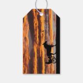 Standard-Trotting-Racehorse-Tag Geschenkanhänger (Rückseite)