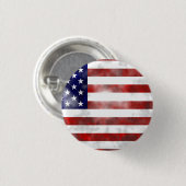 Standard USA Amerika, 2 ¼ Zoll-runder Knopf Button (Vorne & Hinten)