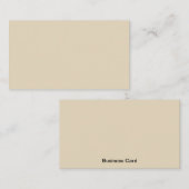 Standard White Visitenkarte (Vorne/Hinten)