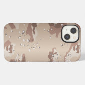 Standard Wüsten-Tarnmuster iPhone Hülle (Rückseite (Horizontal))
