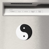 Standard Yin Yang von Kenneth Yoncich Magnet (In Situ (Geschirrspüler))