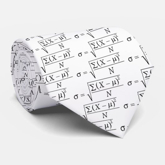 Standardabweichung Krawatte (Gerollt)