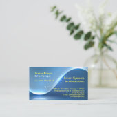 Standardausführung Visitenkarte (Stehend Vorderseite)