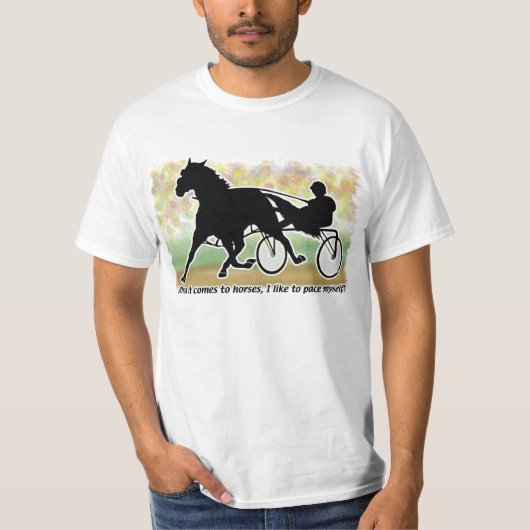 Standardbred Pferd T-Shirt (Vorderseite)
