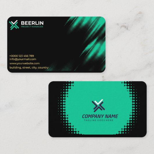 Standarde Visitenkarte (Vorne/Hinten)