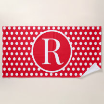 Standarder Anfangsbuchstabe Polka Dot