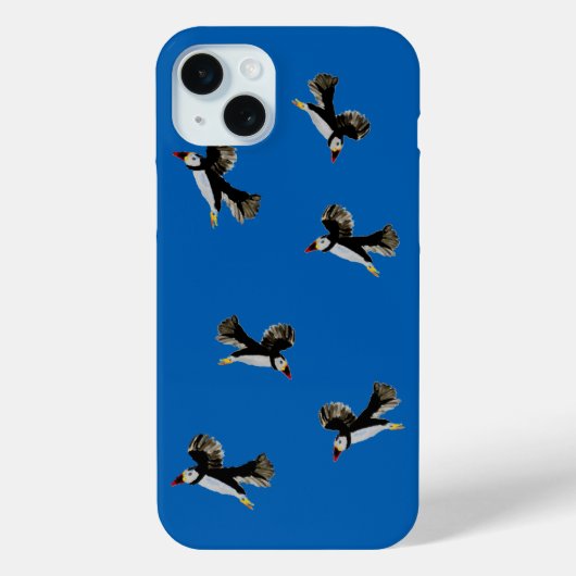 Standardfarben für Vogelmuster Case-Mate iPhone Hülle (Rückseite)