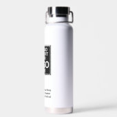 Standardformate für das benutzerdefinierte Office- Trinkflasche (Rückseite)