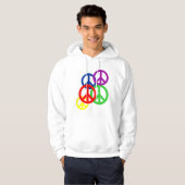 Standardfriedenssymbol mit der hoodie (Vorne ganz)