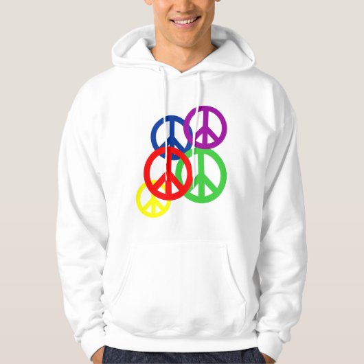 Standardfriedenssymbol mit der hoodie (Vorderseite)