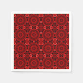 Standardgeometrie mit Scarlet rot Serviette (Vorderseite)